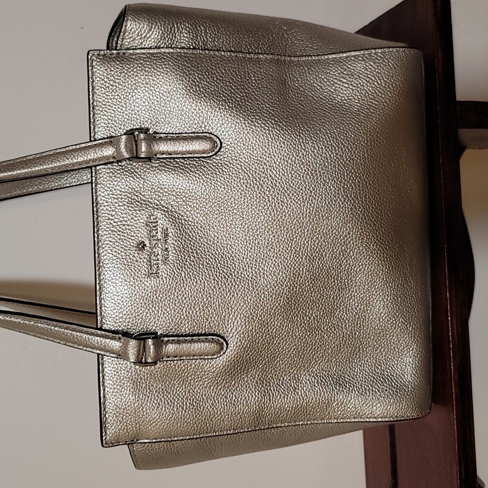 Kate Spade pale gold crossbody